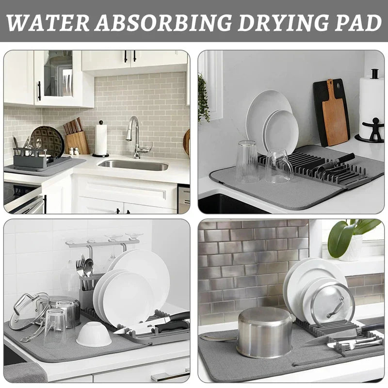 Over Sink Dish Drying Drain Rack