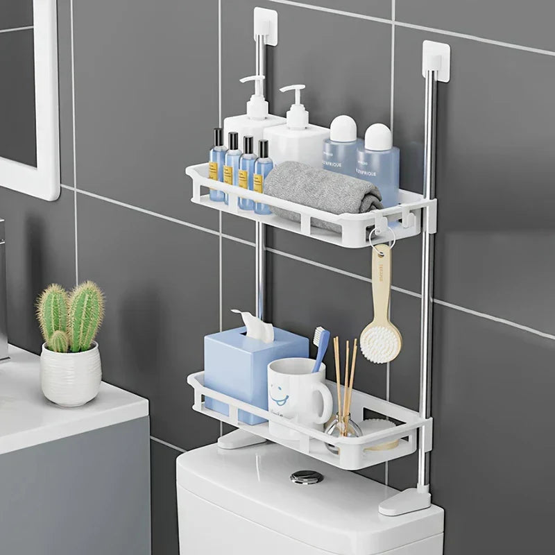 Over The Toilet Bathroom Storage Shelf Rack Organizer