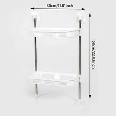 Over The Toilet Bathroom Storage Shelf Rack Organizer