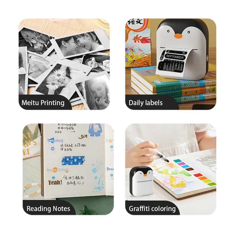 Penguin Mini Thermal Pocket Printer