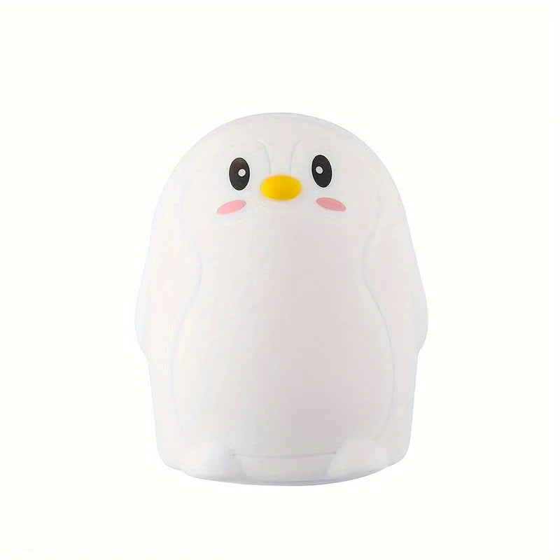 Penguin Silicone LED Pat Night Light USB Rechargeable