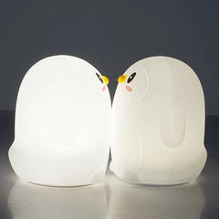 Penguin Silicone LED Pat Night Light USB Rechargeable