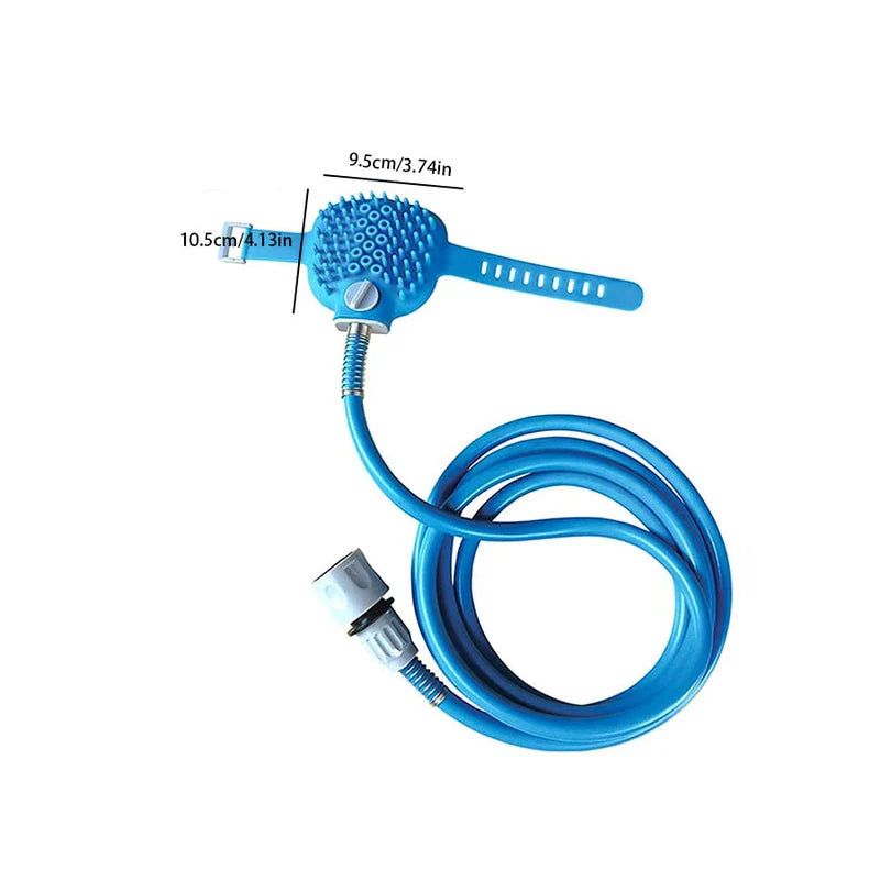 Pet Bathing Shower Sprayer Scrubber Tool