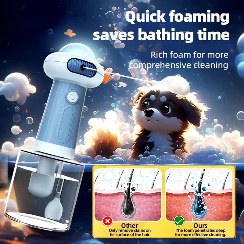 Pet Bubble Machine Blower Toy Automatic Outdoor Fun