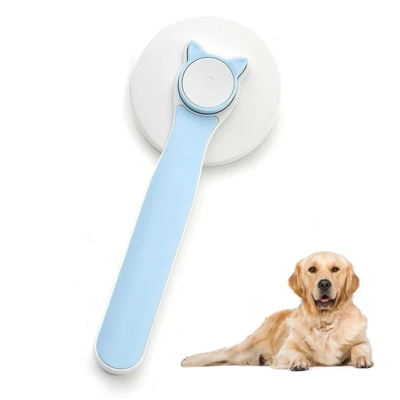 Pet Fur Knot Cutter Dematting Comb Rake