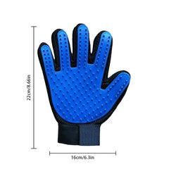Pet Grooming Glove Brush Mitt Deshedding