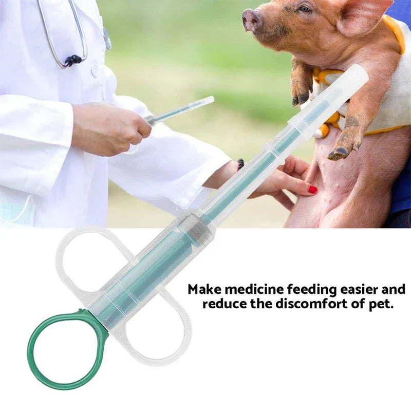 Pet Pill Popper Gun Syringe Feeder Tool