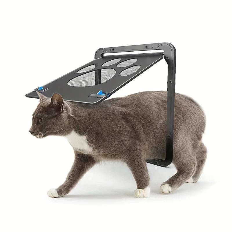 Pet Screen Door with Lock