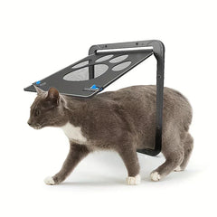 Pet Screen Door with Lock