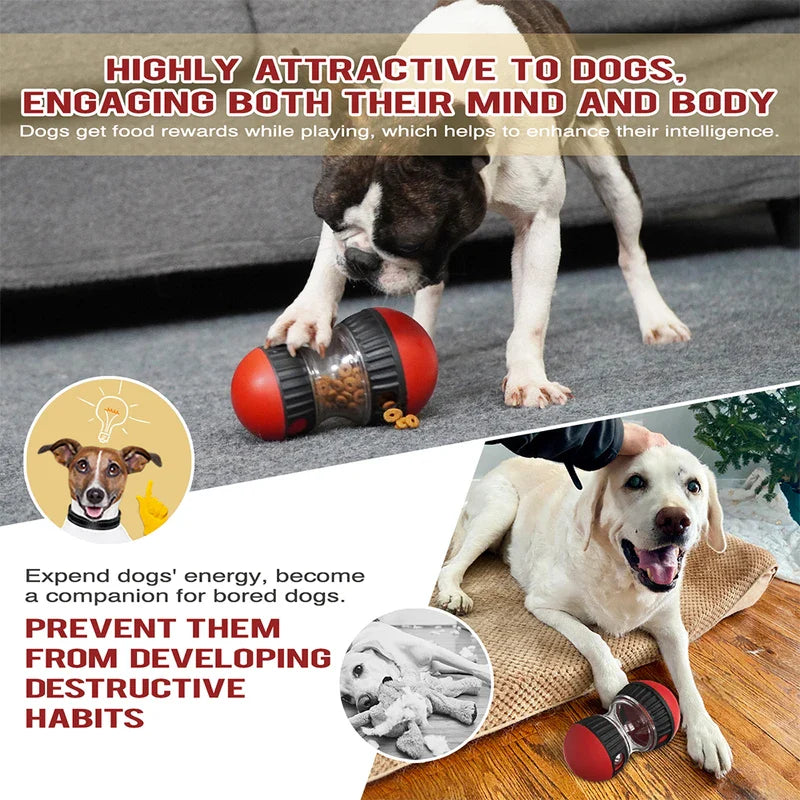 Pet Treat Dispensing Ball Toy Slow Feeder Puzzle