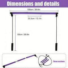 Pilates Bar Kit with Resistance Bands