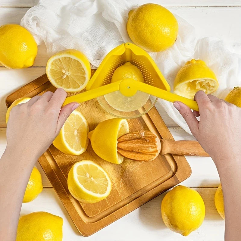Plastic Manual Citrus Juicer Lemon Squeezer
