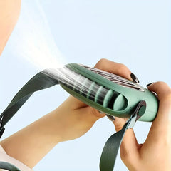 Portable Bladeless Neck Fan Rechargeable Wearable