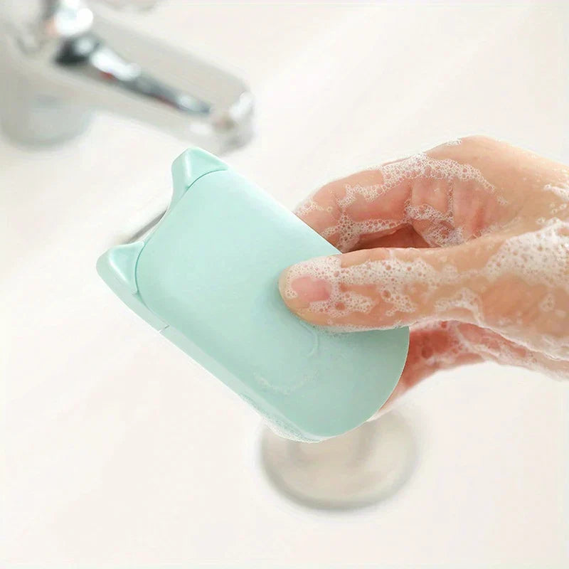 Portable Disposable Paper Soap Sheets Travel Size