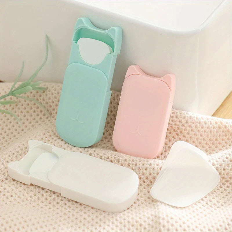 Portable Disposable Paper Soap Sheets Travel Size