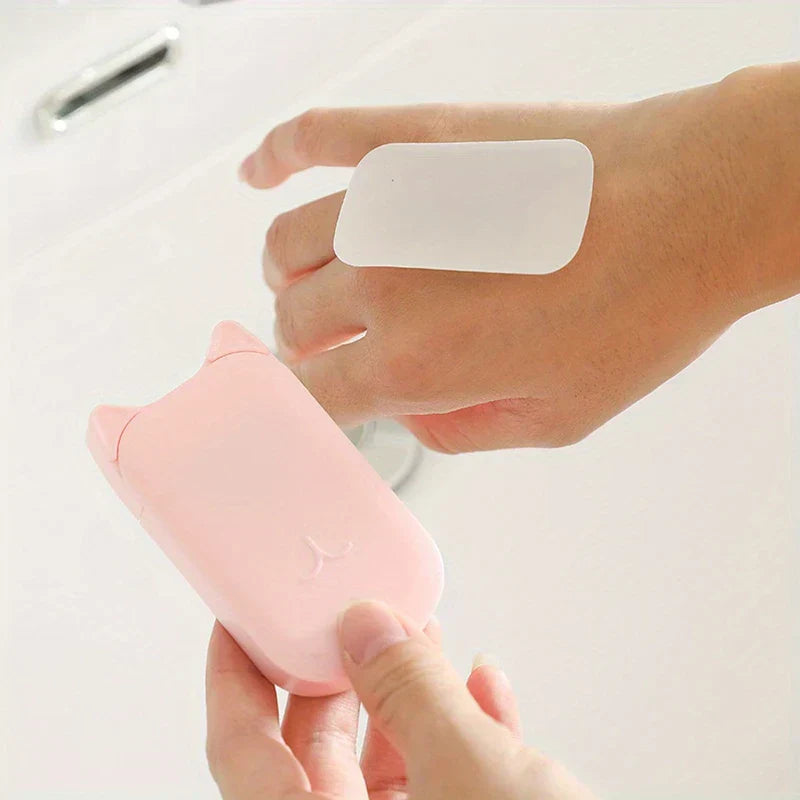 Portable Disposable Paper Soap Sheets Travel Size