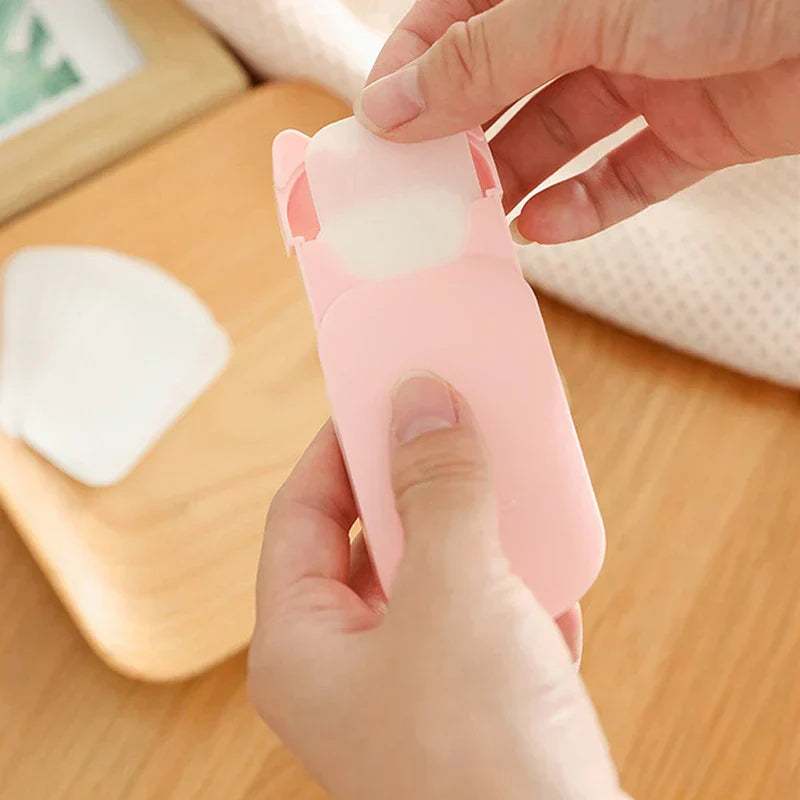 Portable Disposable Paper Soap Sheets Travel Size