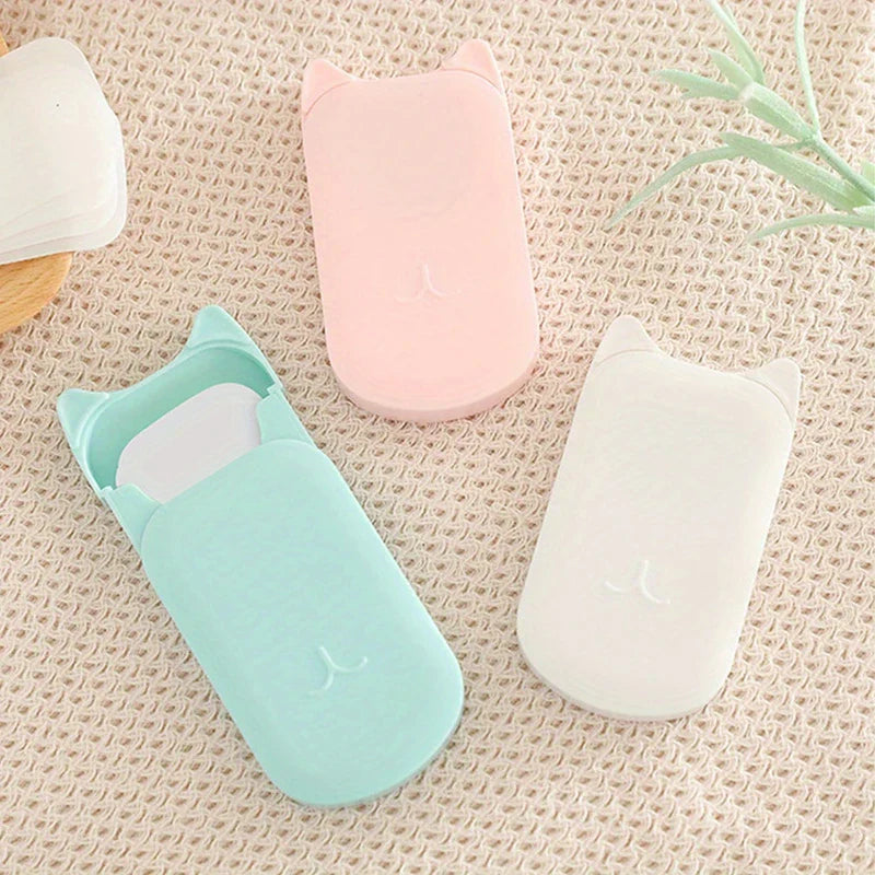 Portable Disposable Paper Soap Sheets Travel Size