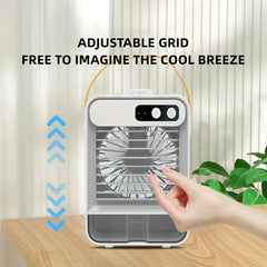Portable Evaporative Air Cooler Swamp Fan Humidifier