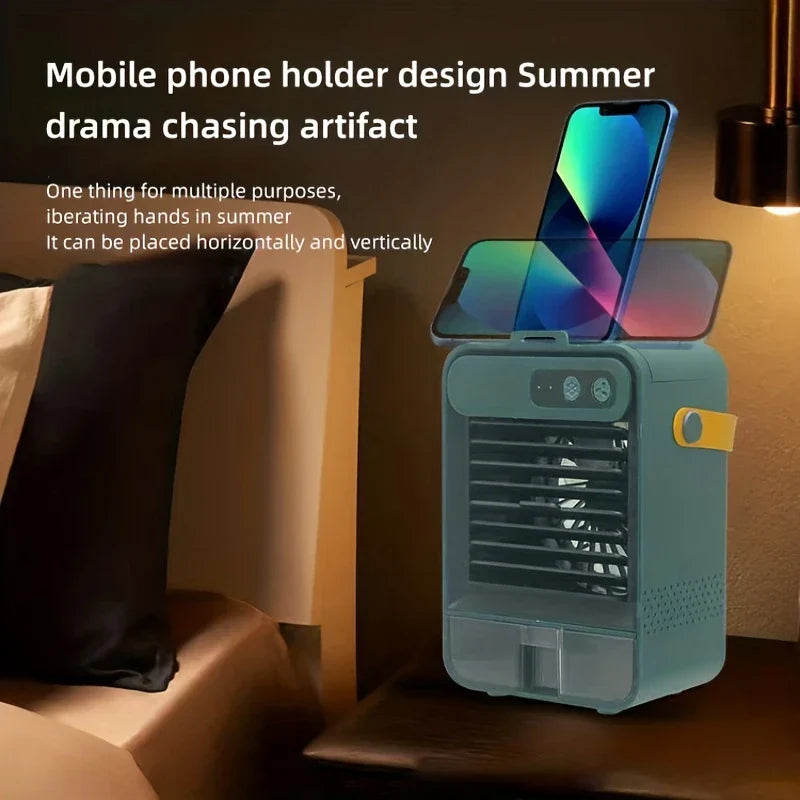 Portable Evaporative Air Cooler Swamp Fan Humidifier