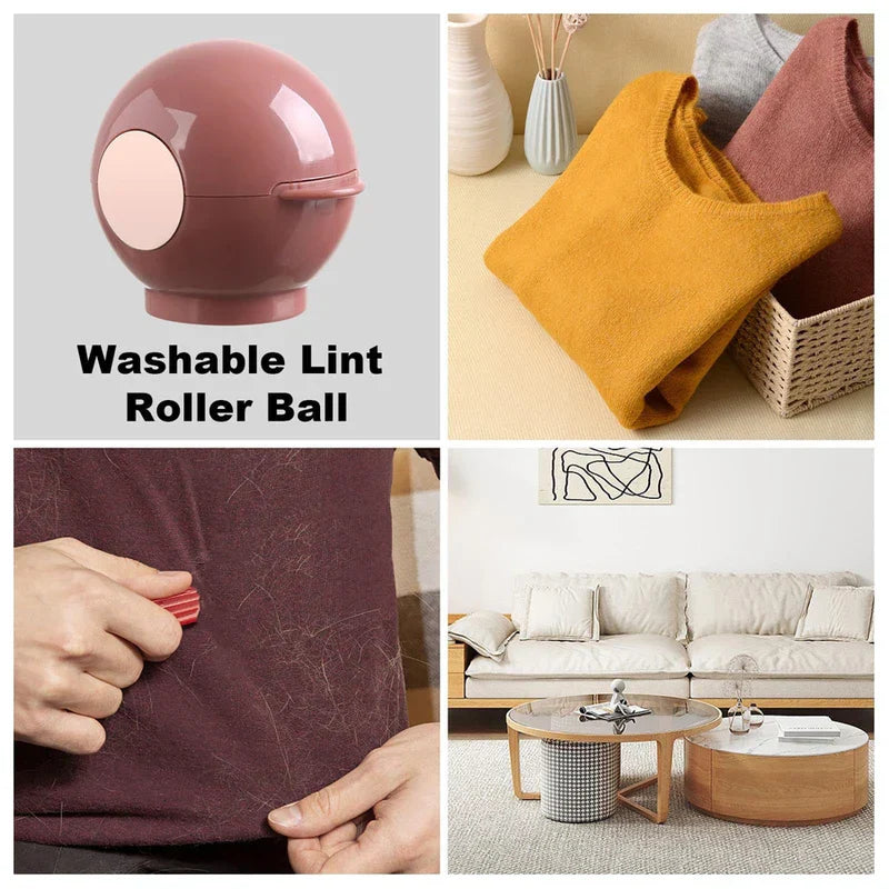 Portable Lint Roller Remover Sticky Travel Size