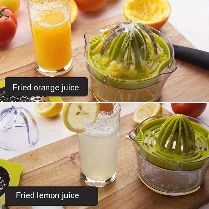 Portable Manual Juicer Cup Lemon Squeezer Bottle