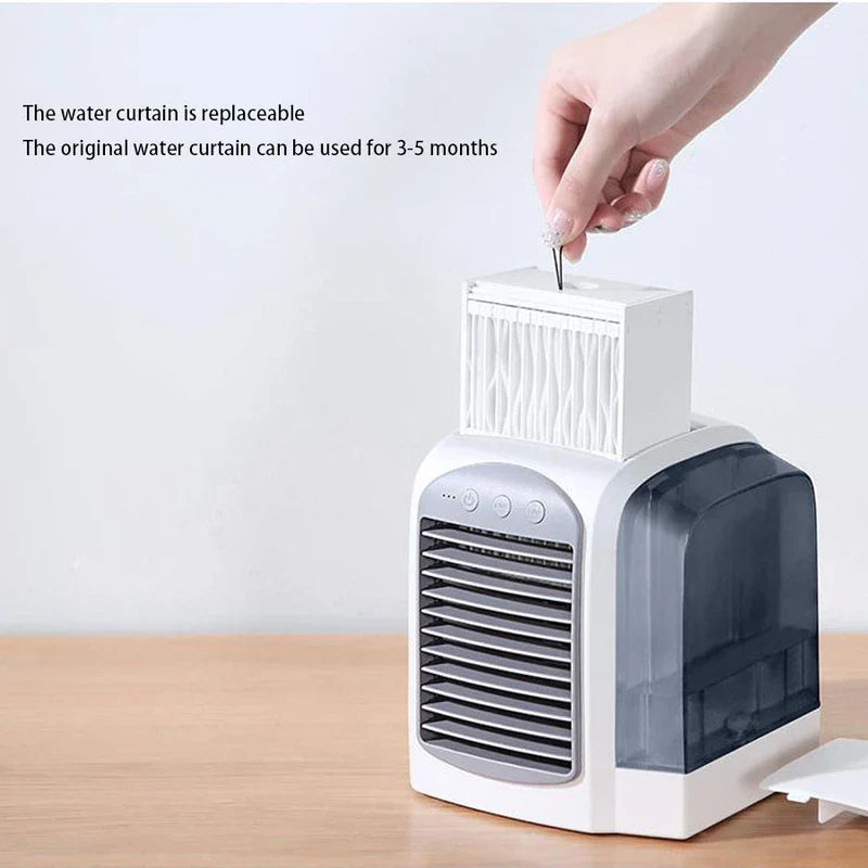 Portable Mini Air Conditioner Evaporative Cooler Fan