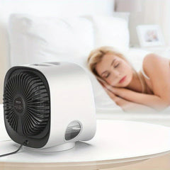 Portable Misting Fan Personal Air Cooler Humidifier