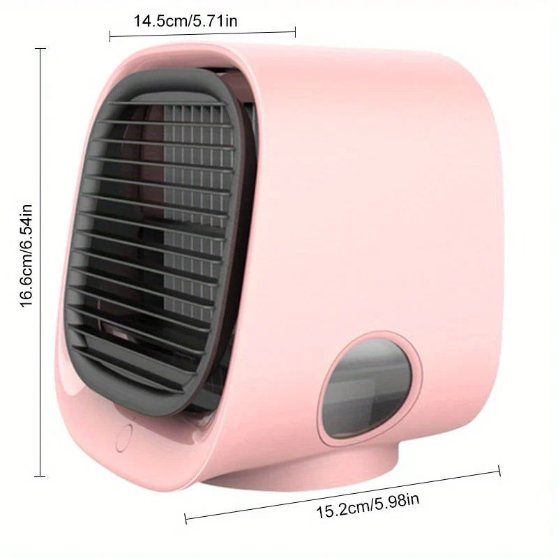 Portable Misting Fan Personal Air Cooler Humidifier