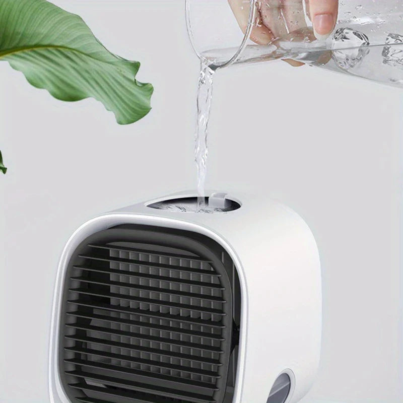 Portable Misting Fan Personal Air Cooler Humidifier