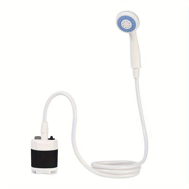 Portable Outdoor Camping Shower Pump USB Rechargeable