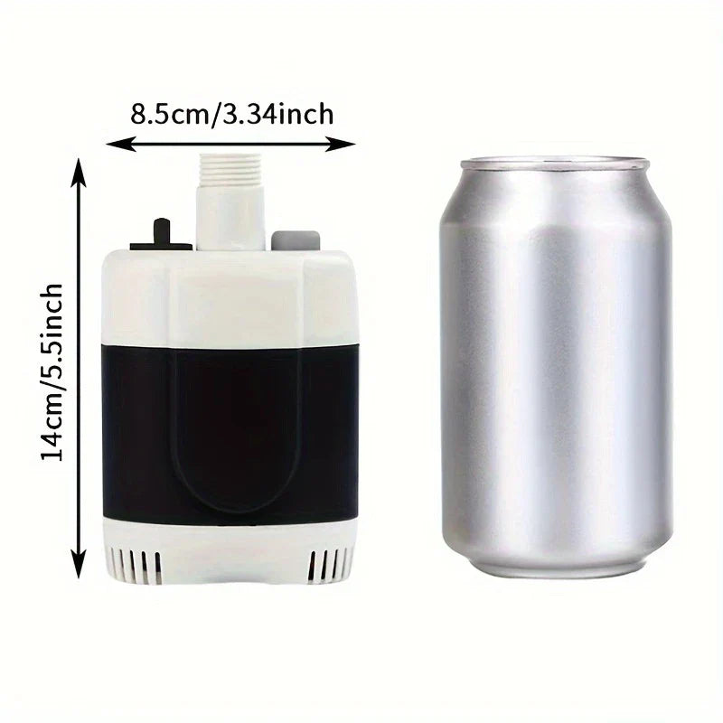 Portable Outdoor Camping Shower Pump USB Rechargeable