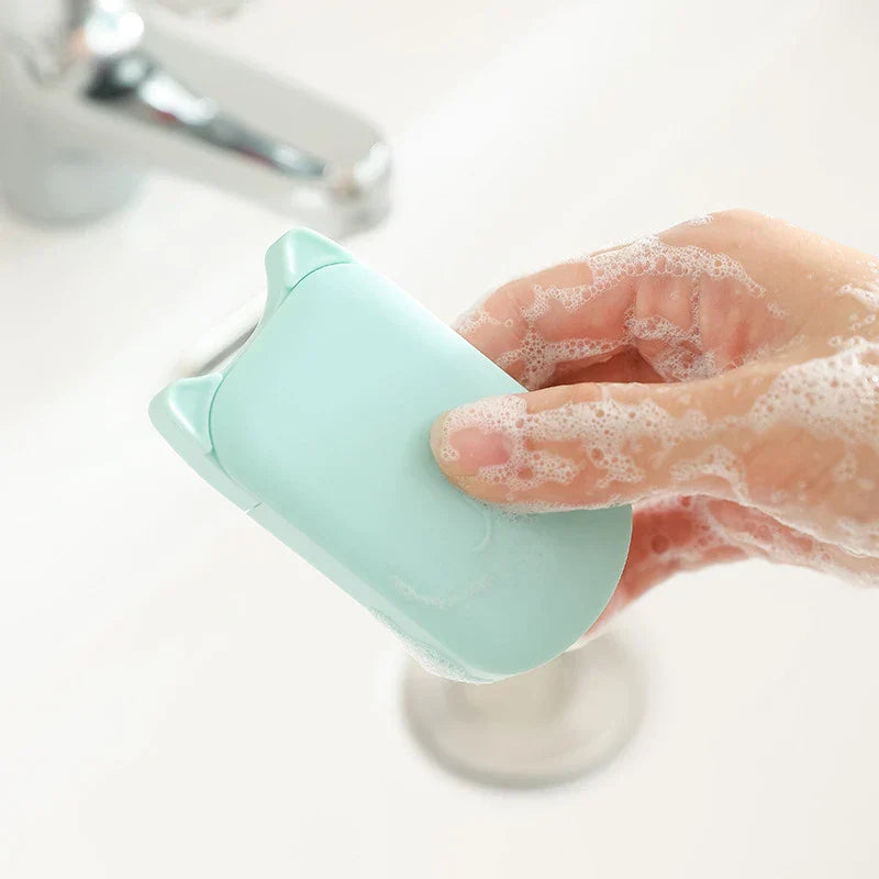 Portable Paper Soap Sheets For Travel