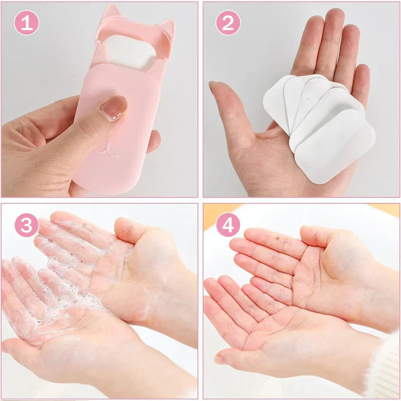Portable Paper Soap Sheets For Travel