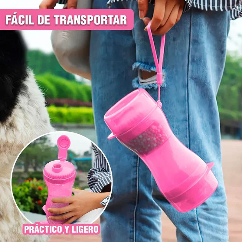 Portable Pet Travel Water Bottle Dispenser