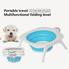Portable Silicone Dog Bowl Collapsible for Travel
