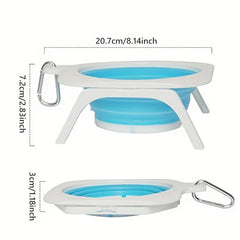 Portable Silicone Dog Bowl Collapsible for Travel