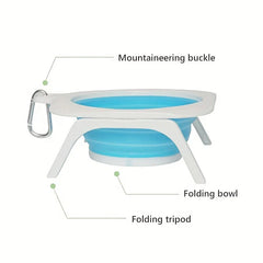 Portable Silicone Dog Bowl Collapsible for Travel