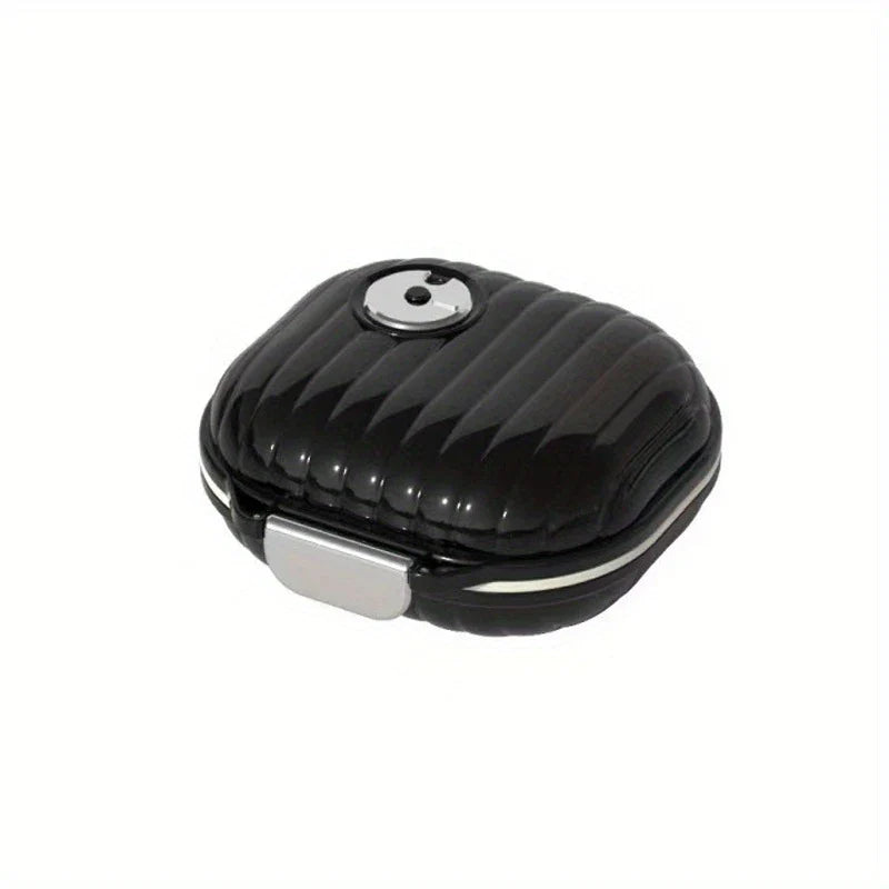 Portable Waterproof Mini Pill Box Case Keychain
