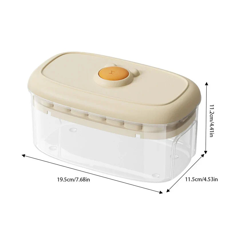 Press Release Ice Cube Tray Mold Box Bin