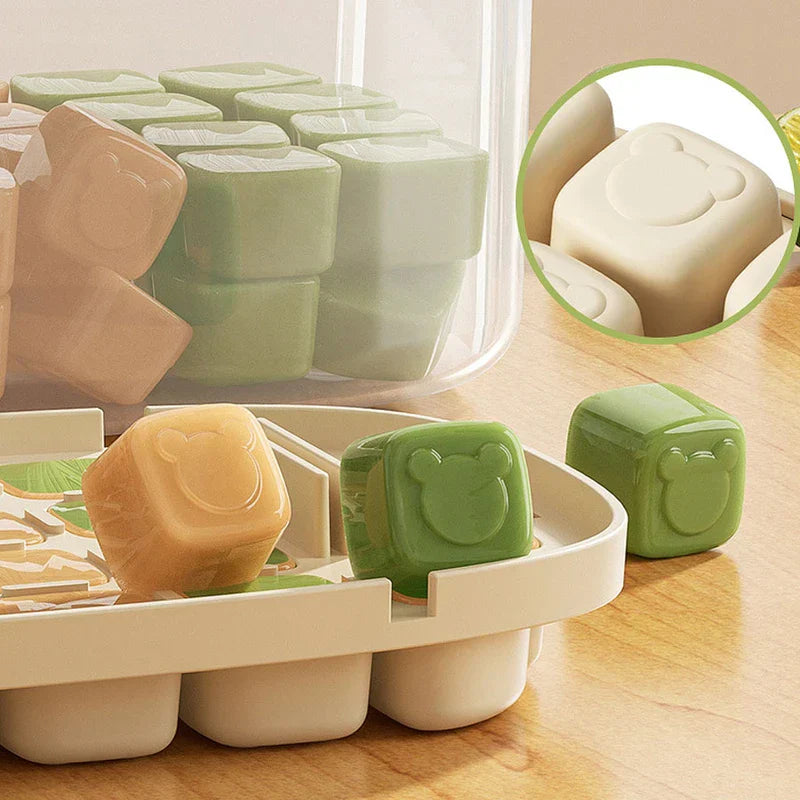 Press Release Ice Cube Tray Mold Box Bin