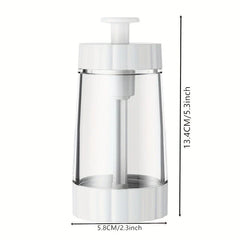 Quantitative Push Type Salt Dispenser Jar