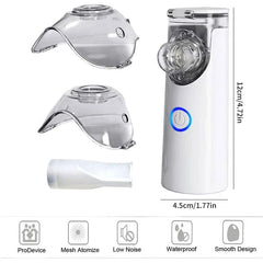 Quiet Mesh Atomizer For Respiratory Relief Travel