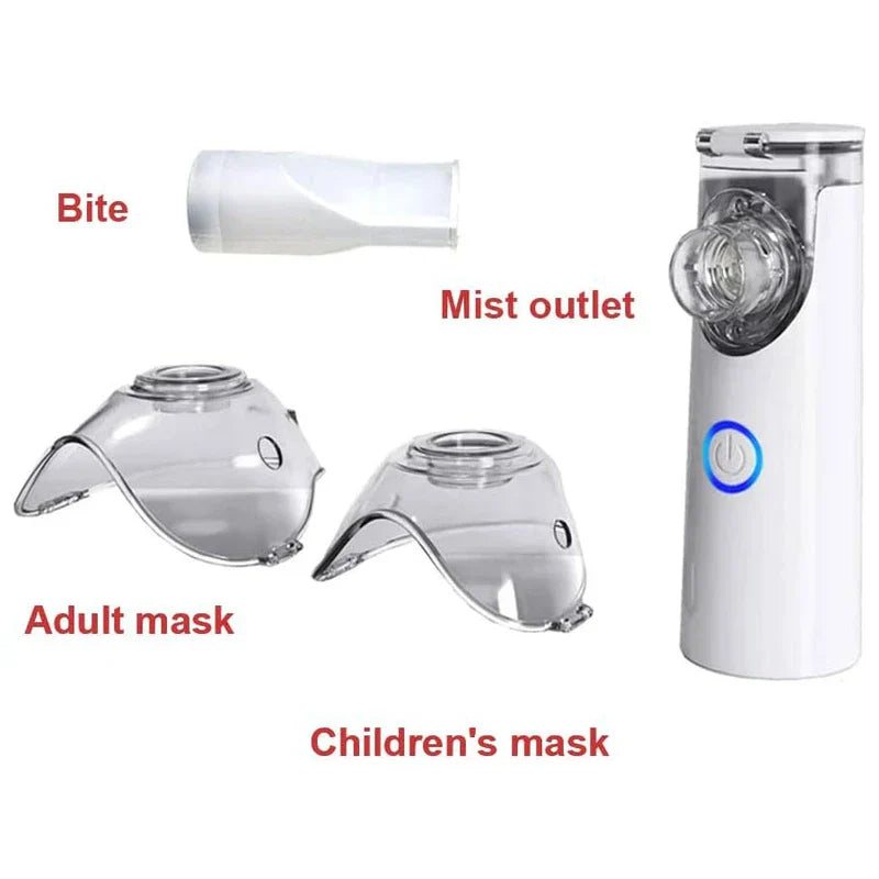 Quiet Mesh Atomizer For Respiratory Relief Travel