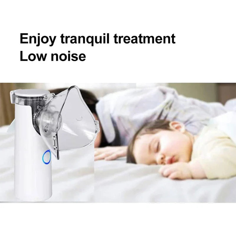 Quiet Mesh Atomizer For Respiratory Relief Travel