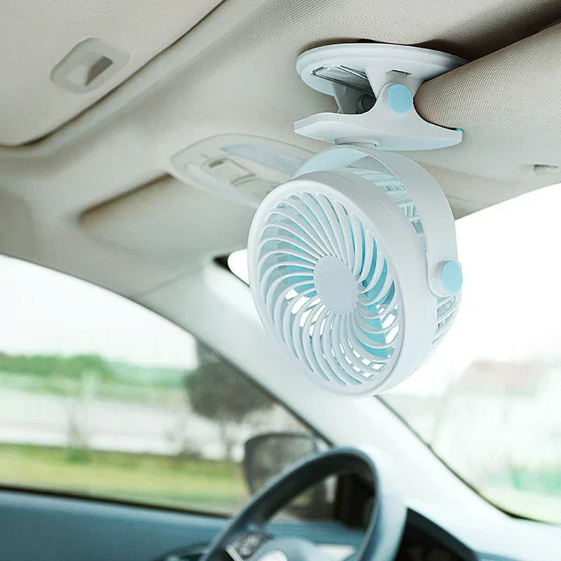 Rechargeable Clip-On Usb Fan