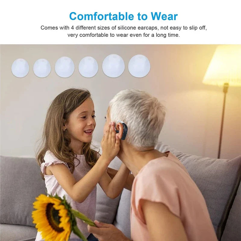 Rechargeable Hearing Aid Amplifier Device