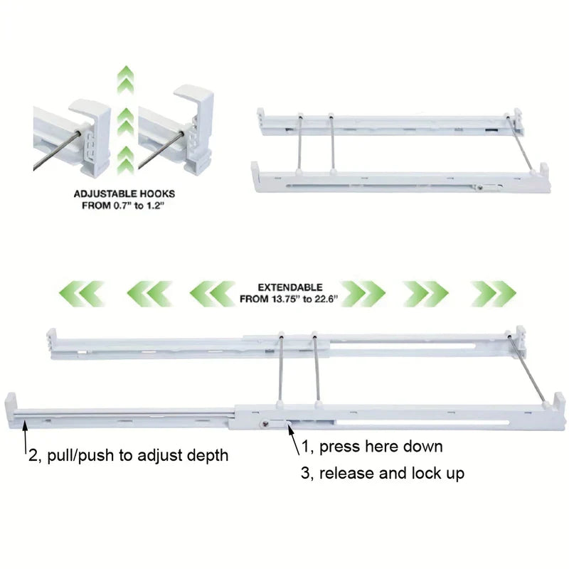 Refrigerator Pull-Out Egg Drawer Holder Organizer