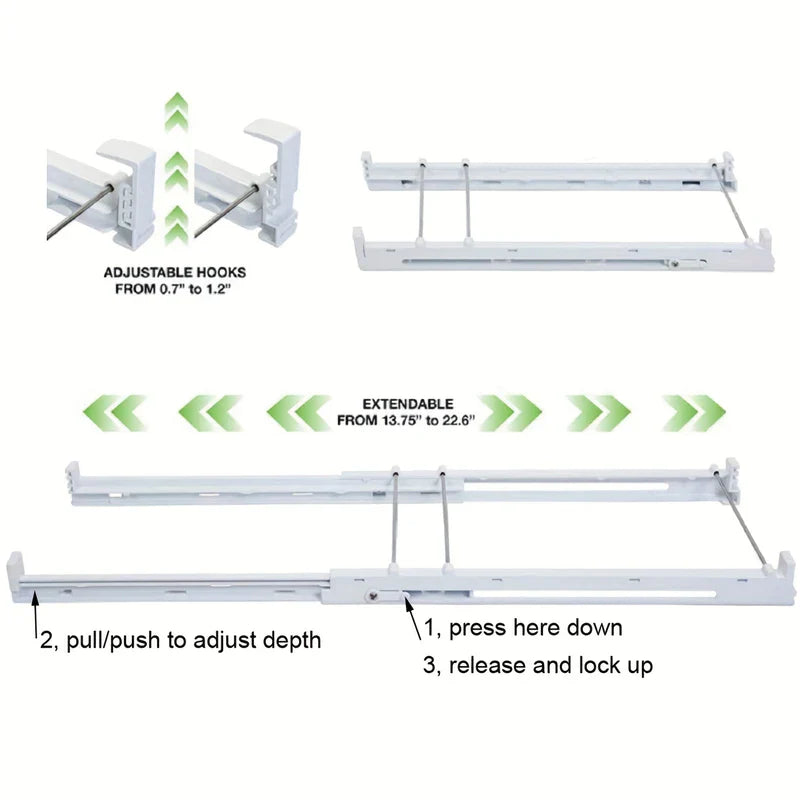Refrigerator Pull-Out Egg Drawer Holder Organizer