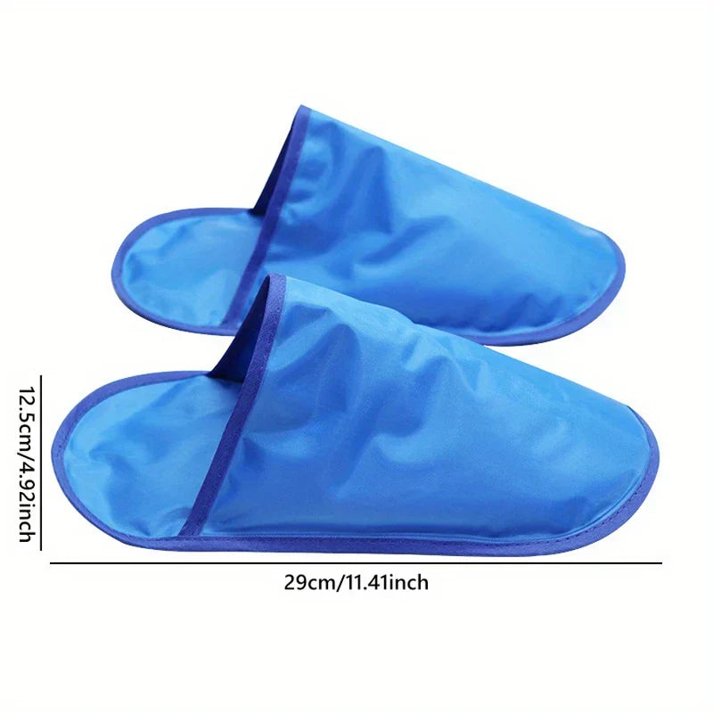 Reusable Gel Therapy Slippers for Hot Cold Foot Pain